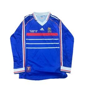 France Soccer | Men’s Large “1998 World Cup” Long-Sleeve Jersey